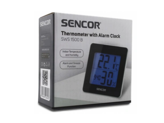 Ջերմության և խոնավության տվիչ Sencor SWS 1500B - ի նկար
