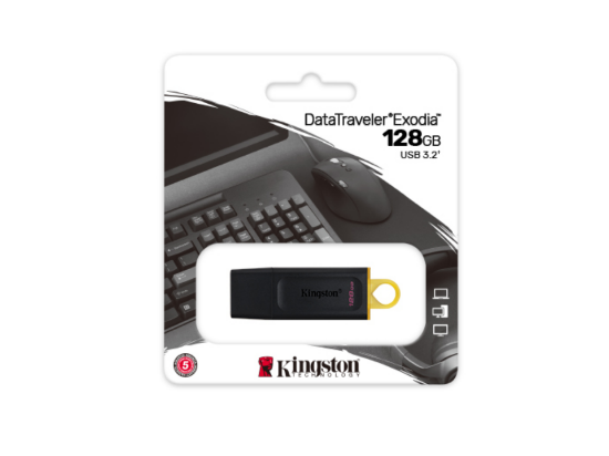 Picture of Memory Card Flash Kingston 128GB DTX: