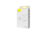 Picture of Adapter Baseus Lite Series Ethernet Adapter Type-C to RJ45 LAN PORT (100MBPS) WHITE WKQX000202