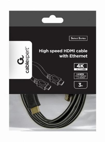 Picture of Wire HDMI CABLE GEMBIRD 3M CC-HDMI4L-10