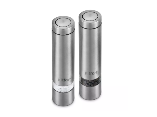 Ավտոմատ աղի և պղպեղի մանրացման հավաքածու KitFort KT-2028  - ի նկար