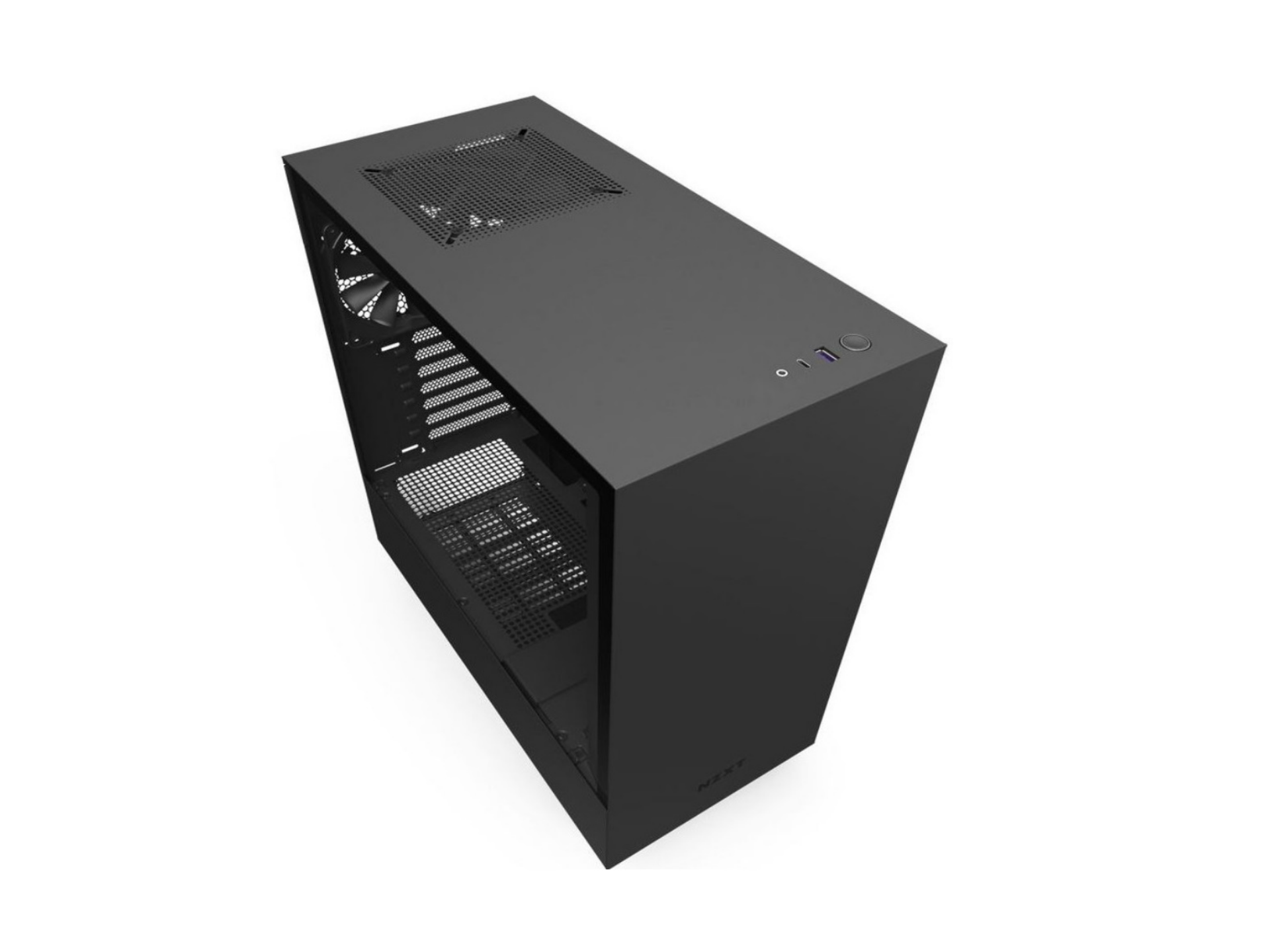 Համակարգչի իրան Case MidiTower MITX W/O PSU White/Black H510 NZXT - ի նկար