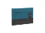 Picture of Bag Rivacase 8803 Aqua Melange Ultrabook Sleeve 13.3 "/ 12