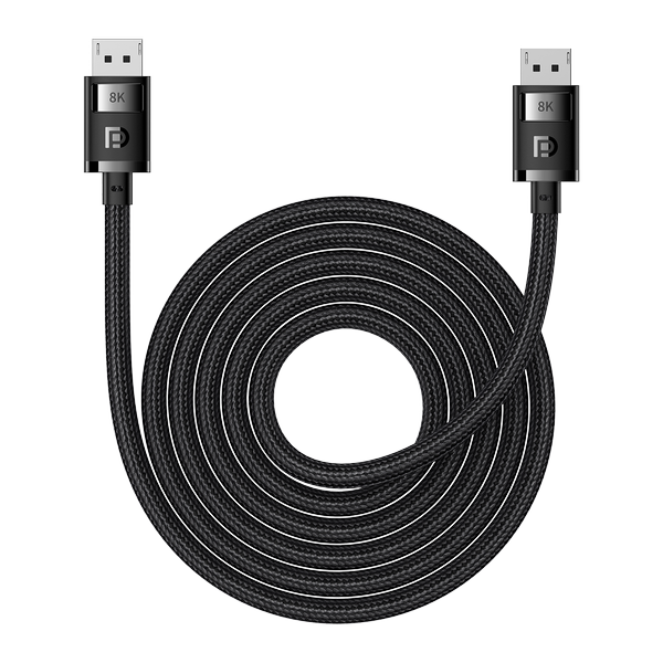 Մալուխ Baseus High Definition Series DP 8K to DP 8K Adapter Cable 1.5m Cluster Black B00633706111-01 - ի նկար
