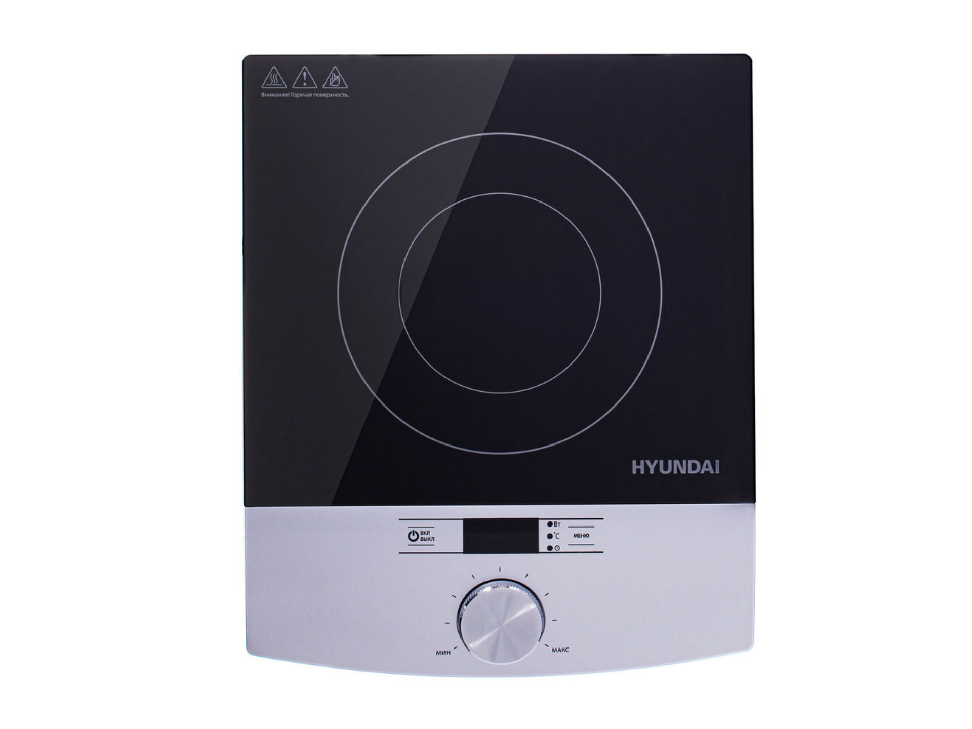 Picture of Stove Hyundai Hyc-0102 Silver / Black:
