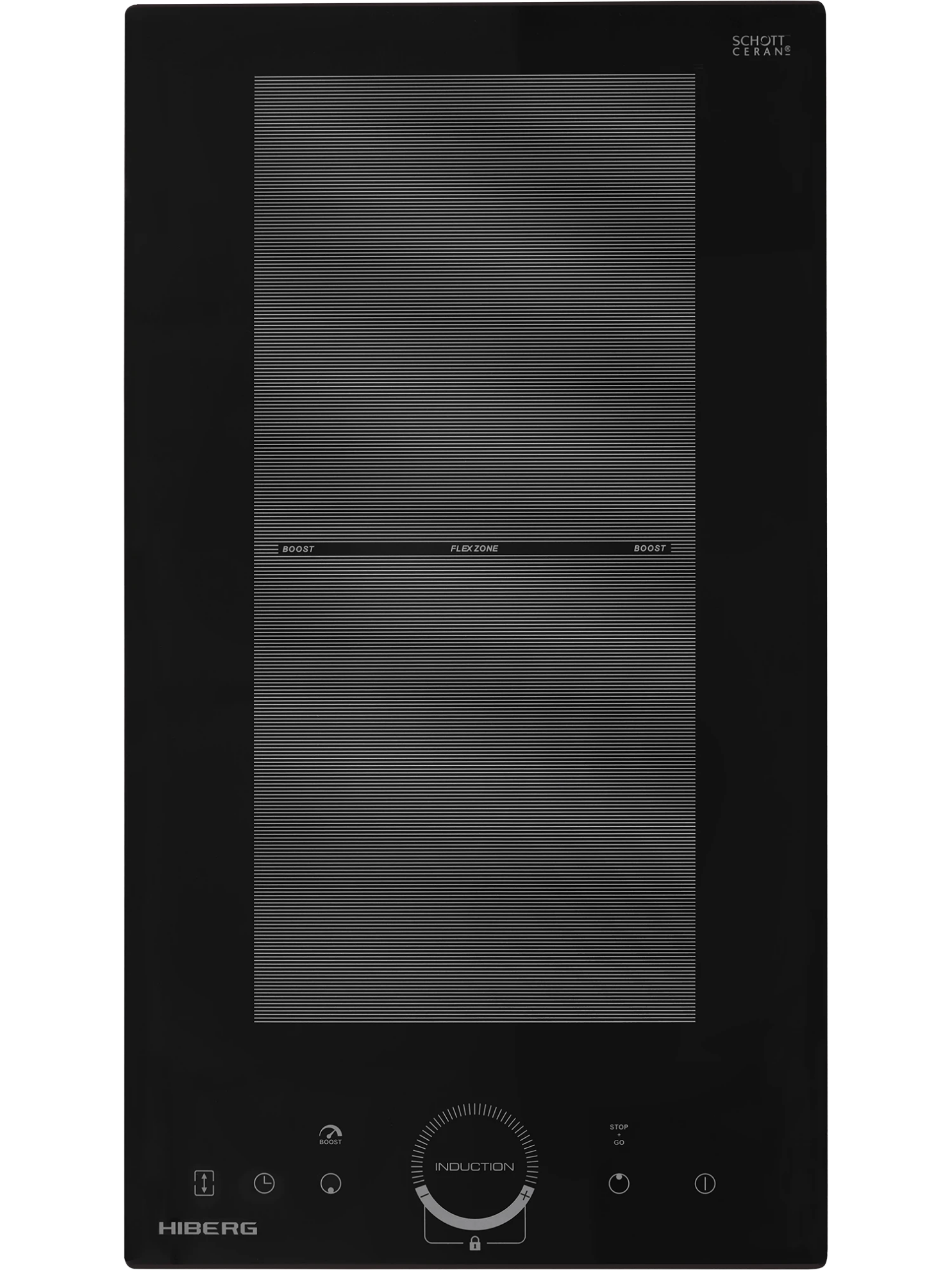 Ներկառուցվող սալօջախ HIBERG i-MS 3029 B - ի նկար