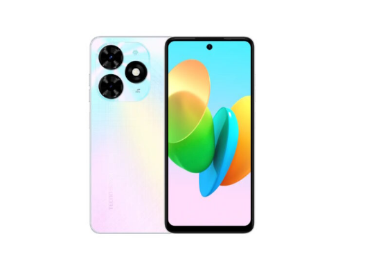 Բջջային hեռախոս Tecno Spark 20c BG7n 8/128 Mystery White - ի նկար