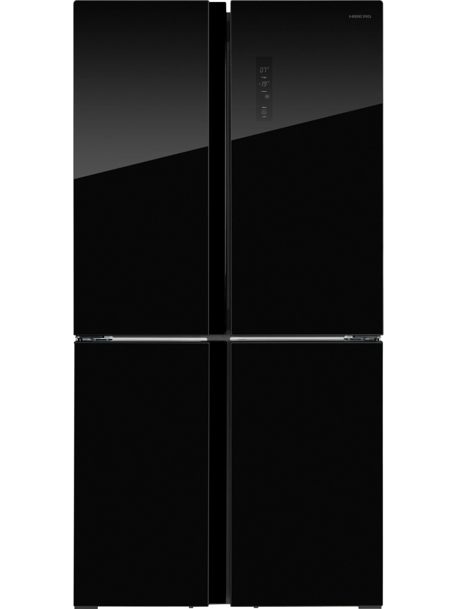 Picture of Refrigerator Hiberg RFQ-555DX NFGB Inverter: