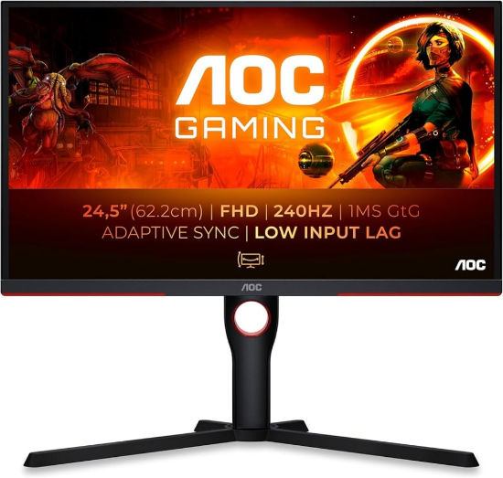 Picture of Monitor Monitor AOC 24.5 LCD 25G3ZM / BK