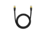 Picture of Cable Patch Cord Baseus High Speed ​​Cat7 10GigABIT Ethernet Cable (Flat Cable) 3M Cluster Black B00133207111-03