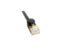 Picture of Cable Patch Cord Baseus High Speed ​​Cat7 10GigABIT Ethernet Cable (Flat Cable) 3M Cluster Black B00133207111-03