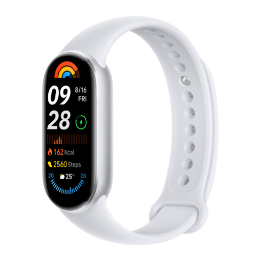 Picture of Fitness Black Xiaomi Smart Band 9 Glacier Silver (M2345B1) BHR8340GL: