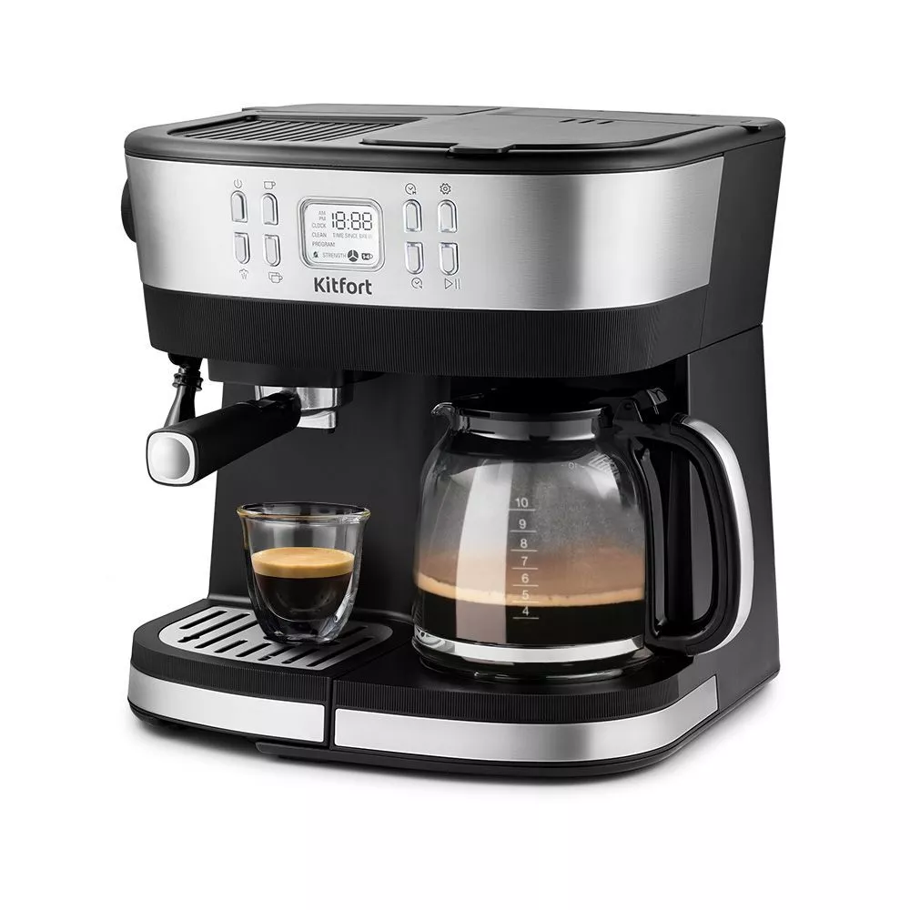Picture of Semi-automatic and drip coffee Kitfort KT-771