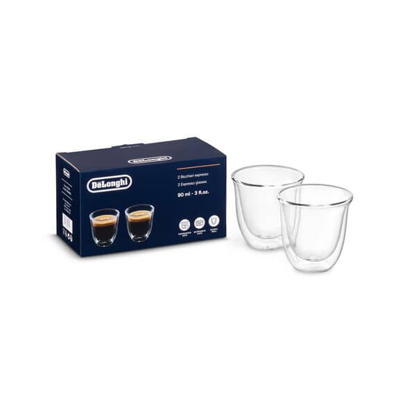 Սուրճի ապակյա բաժակների հավաքածու DELONG HI DLSC310 Espresso 2 Pcs - ի նկար