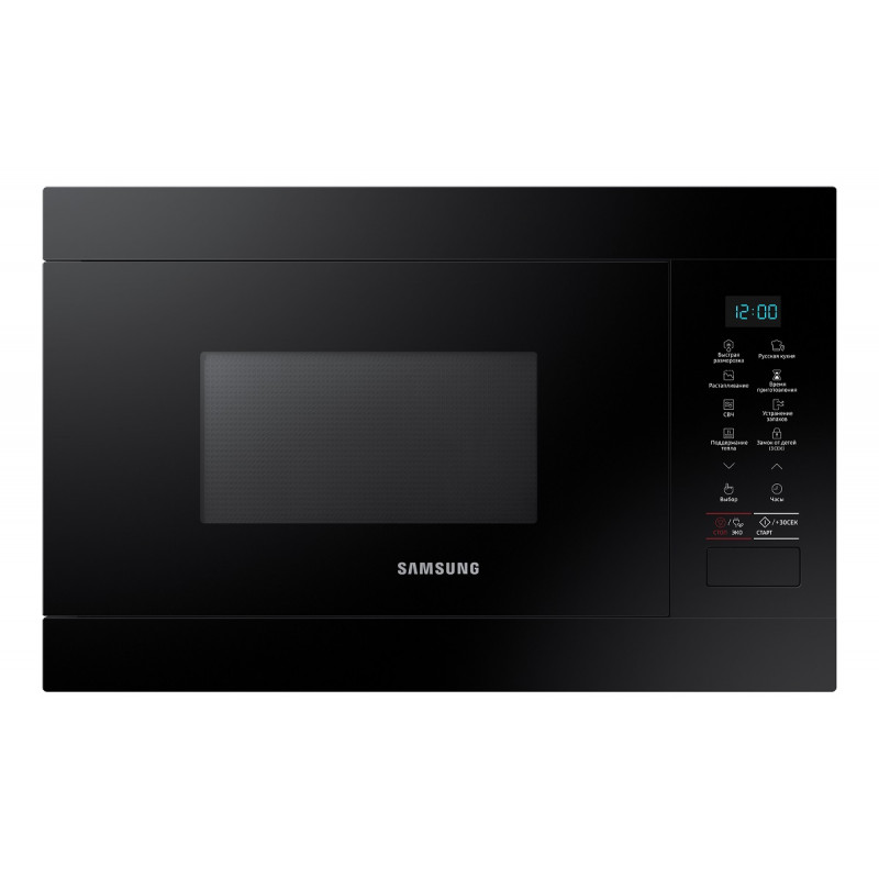 Միկրոալիքային վառարան ներկառուցվող SAMSUNG MS22M8054AK/BW - ի նկար