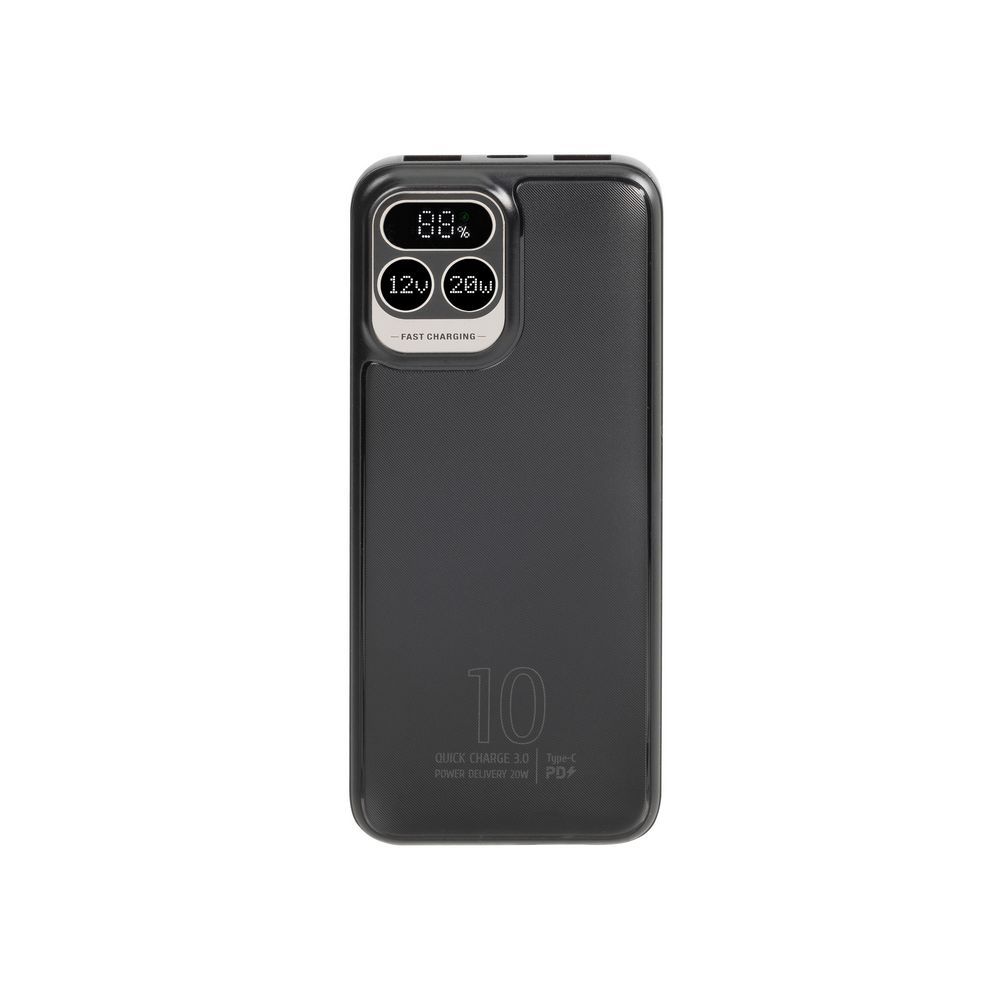 Սնուցման աղբյուր Power Bank Rivacase VA2511 (10000 mAh) Black - ի նկար