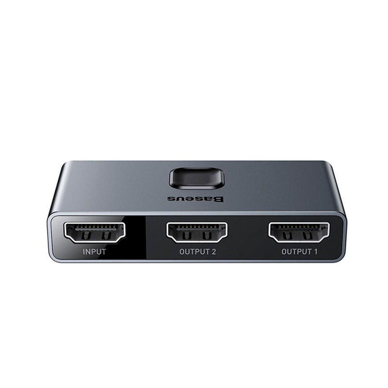 Բաժանարար Baseus Matrix HDMI switcher (2in1or 1in2) Space Gray CAHUB-BC0G - ի նկար