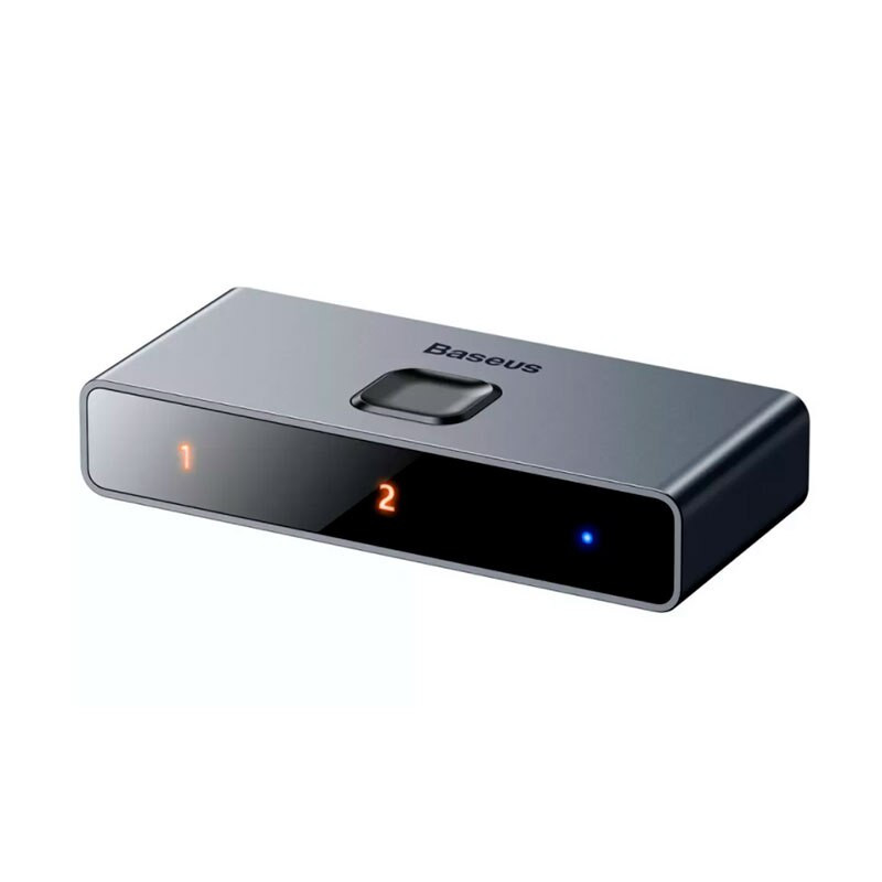 Բաժանարար Baseus Matrix HDMI switcher (2in1or 1in2) Space Gray CAHUB-BC0G - ի նկար