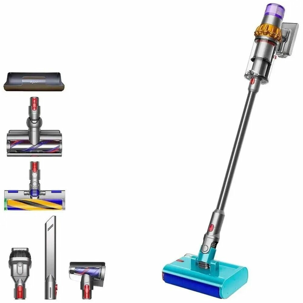 Ձեռքի փոշեկուլ DYSON 448798-01 SV47 V15S DT Subm Ir/Nk - ի նկար