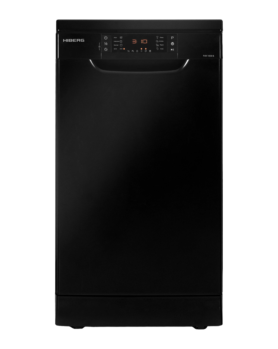 Սպասք լվացող մեքենա HIBERG F48 1030 B - ի նկար