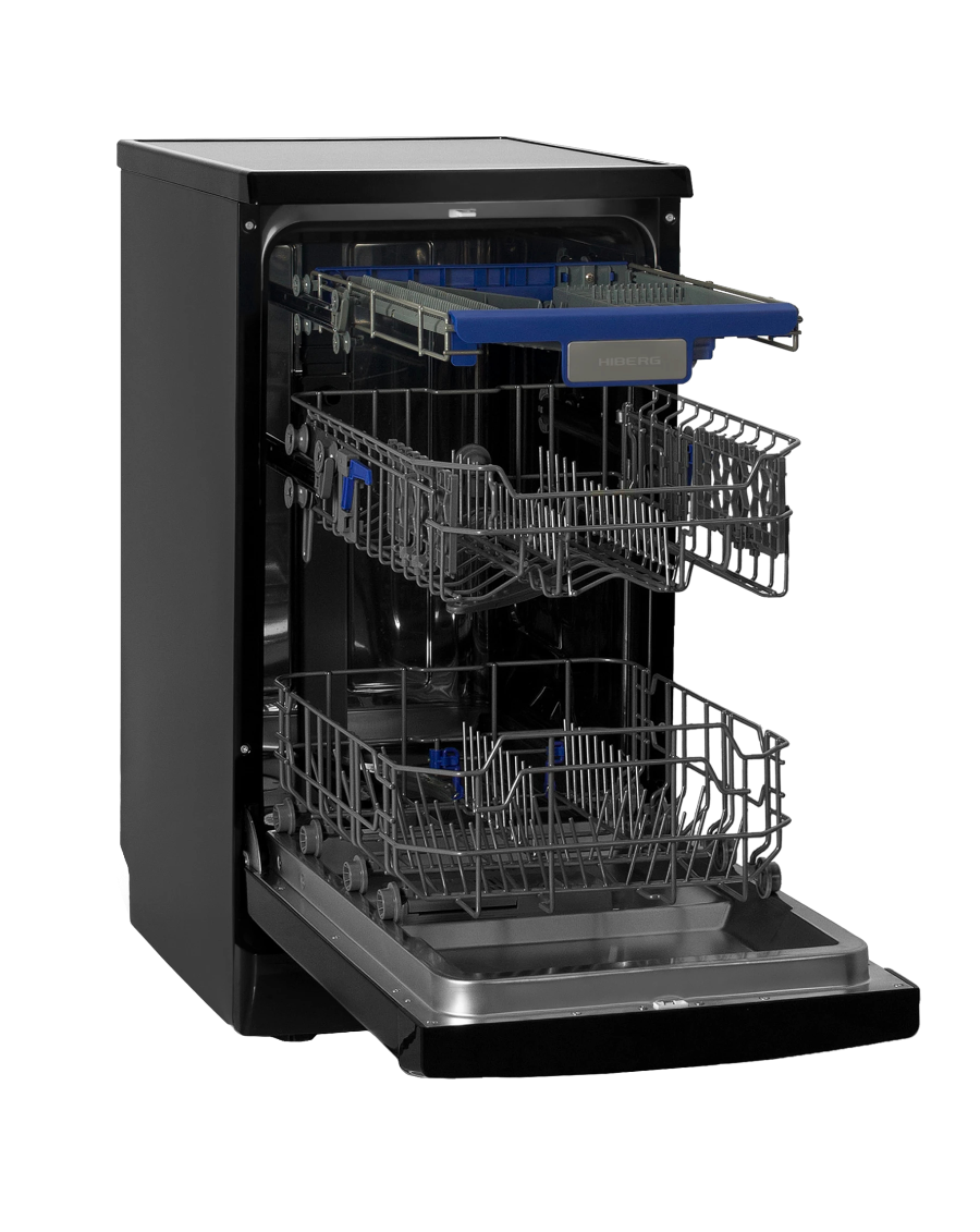 Սպասք լվացող մեքենա HIBERG F48 1030 B - ի նկար