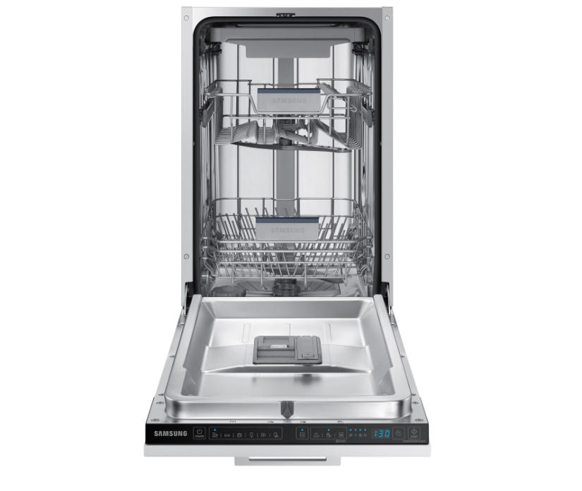 Սպասք լվացող մեքենա ներկառուցվող SAMSUNG DW50R4050BB/WT - ի նկար