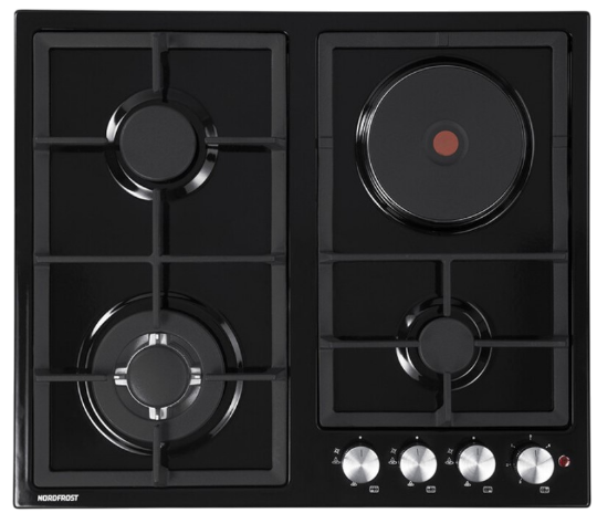 Picture of Built-in gas stove NORDFROST HS 6032 B
