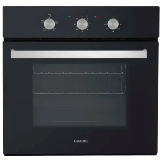Ներկառուցվող ջեռոց GRAUDE BE60.0S (Black) - ի նկար