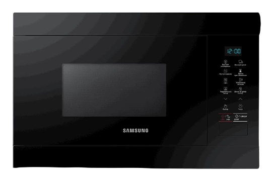 Միկրոալիքային վառարան ներկառուցվող SAMSUNG MS22M8054AK/BW - ի նկար