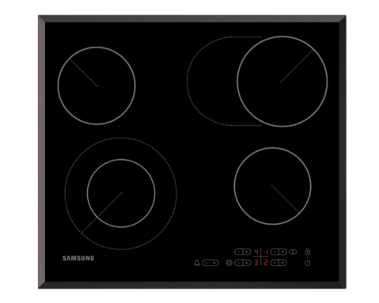 Picture of Stove Built-in Samsung NZ64t3516bk / WT: