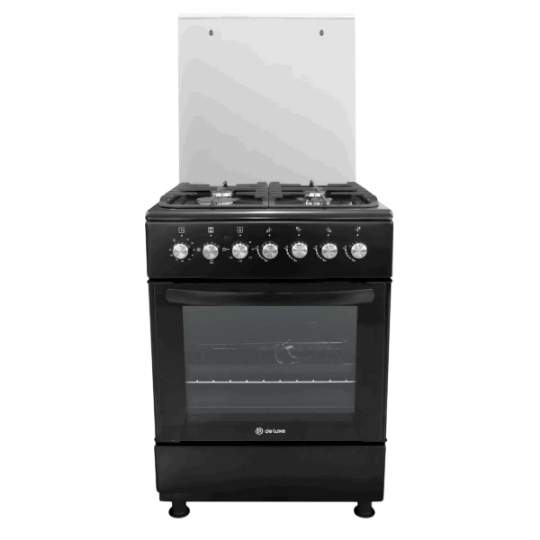 Picture of Gas stove Deluxe 606040.00003 Black: