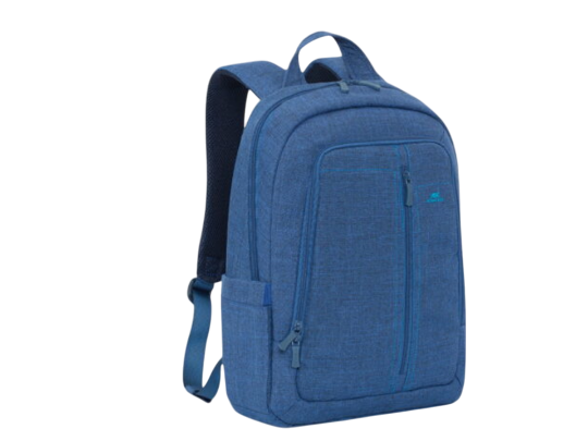 Picture of Bag Rivacase 7560 Blue Laptop Canvas Backpack: