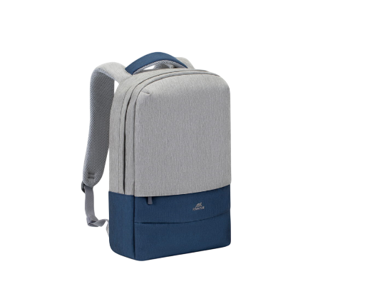 Picture of Bag Rivacase 7562 Grey / Dark Blue Anti-Theft Laptop Backpack 15.6 "/ 6