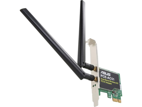 Կոնտրոլեր PCI Asus PCE-AC51 - ի նկար