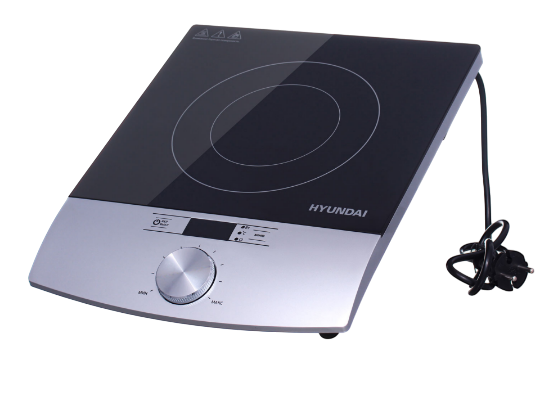 Սալօջախ Hyundai HYC-0102 silver/black - ի նկար