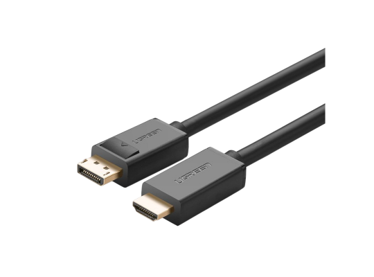 Picture of Cable Ugreen DP101 10239 DP Male to HDMI MALE CABLE 1.5M (Black)