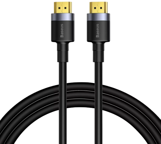 Մալուխ Baseus Cafule 4KHDMI Male To 4KHDMI Male Adapter Cable 2m Black CADKLF-F01 - ի նկար