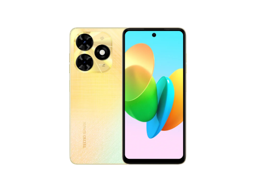 Բջջային hեռախոս Tecno Spark 20c BG7n 4/128 Alpenglow Gold - ի նկար