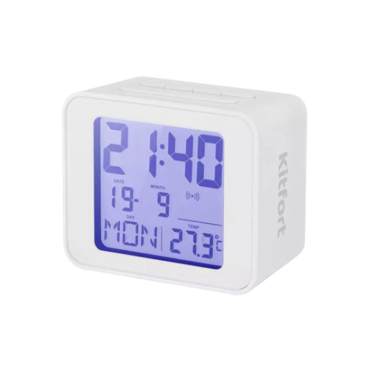 Picture of Clock with thermometer Kitfort KT-3303-2 white