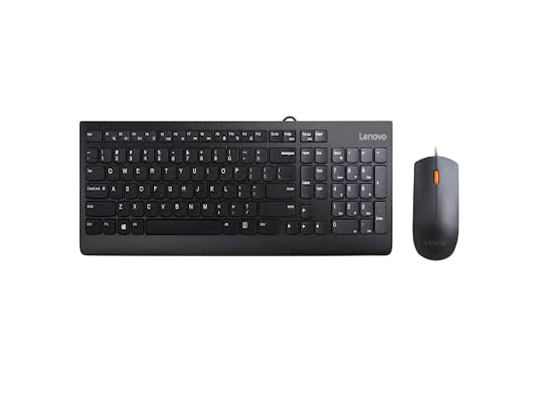 Picture of Keyboard and Mouse Lenovo Keyboard 300 USB Combo GX30M39635