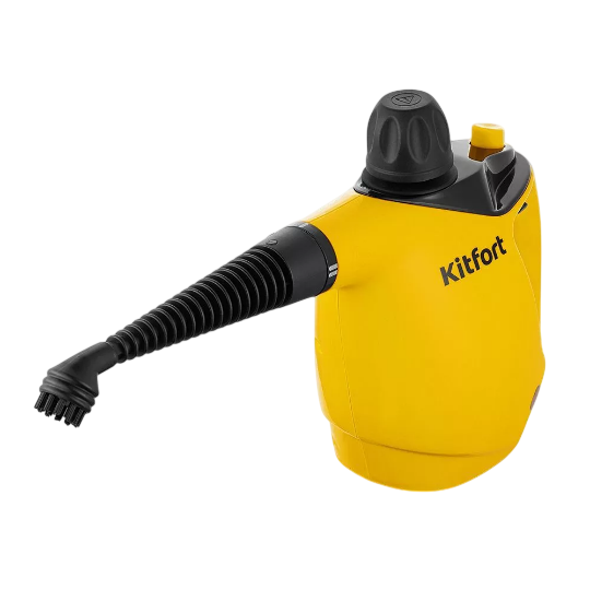 Գոլորշիով մաքրող սարք Kitfort КТ-9140-1 (սև-դեղին)  - ի նկար