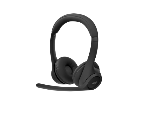 Ականջակալ Logitech Headset Zone 300 Wireless Midnight Black (L981-001407) - ի նկար