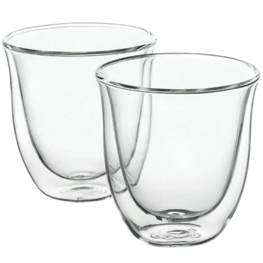 Սուրճի ապակյա բաժակների հավաքածու DELONG HI DLSC310 Espresso 2 Pcs - ի նկար