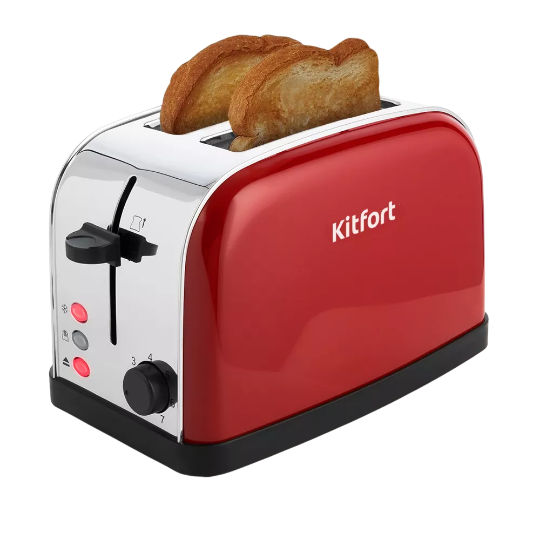 Տոստեր KitFort KT-2014-3 կարմիր - ի նկար