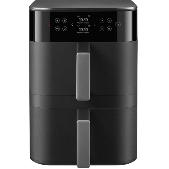 Ճարպաջեռոց Xiaomi Smart Double Stack Air Fryer 12L (Black) (MAF-DS1201) BHR0883EU  - ի նկար
