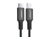 Picture of Մալուխ US171 60751 UGREEN USB-C to Lightning Cable M/M Nickel Plating ABS Shell 1m (Black)