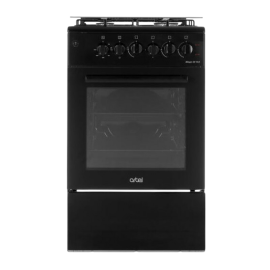 Գազօջախ ARTEL MILAGRO 50 10-E BLACK  - ի նկար
