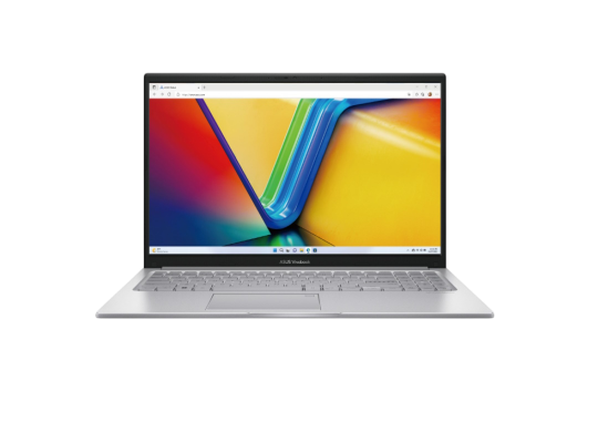Դյուր․ համ Notebook Asus VivoBook F1504VA-WS51 i5-1334U/8GB/SSD512GB/15.6"/WIN11/Cool Silver/90NB10J2-M02410 - ի նկար